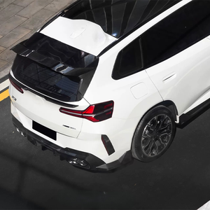 Kit Carrozzeria per <span class=keywords><strong>BMW</strong></span> <span class=keywords><strong>X3</strong></span> G45 M50 2025+: Diffusore Posteriore, Splitter Laterali e Spoiler Bagagliaio in Fibra di Carbonio Stile SQ - Product Image 1