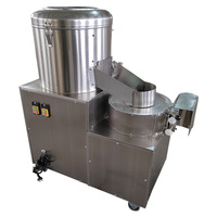Commerciële, veelgebruikte nieuwe aardappel schiller, premium aardappel schiller, aardappel schil- en snijmachine