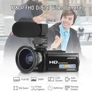 Hot Koop Producten Camcorder Video Camera 1080P Full Hd Vlogging Voor Youtube 16X Zoom Digitale Video Camera
