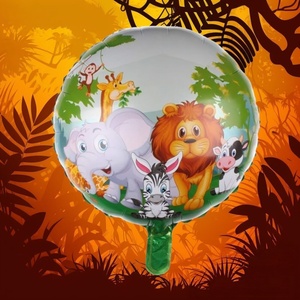 18 Inch Printed Birthday Pattern Foil <b>Balloons</b> for Party <b>Decorations</b> - Product Image 5