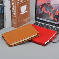Usine personnalisée de protection de carnet A4/A5/A6 en cuir PU avec porte-stylo et porte-cartes