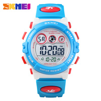 Qualité sportive directe usine SKMEI 1451 vente en gros 7 montres numériques étanches légères pour enfants
