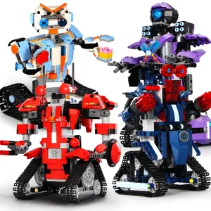 工厂钢筋混凝土汽车制造套件模具王13001战场机器人积木玩具小孩模型塑料建筑玩具