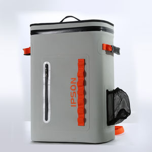 กระเป๋าเก็บความเย็นแบบกันน้ำสำหรับกิจกรรมกลางแจ้ง ทำจาก TPU/PVC ป้องกันการรั่วซึม ซิปนุ่ม สำหรับใส่อาหาร กระป๋อง ไวน์ เหมาะสำหรับปิกนิกและตั้งแคมป์ - Product Image 6