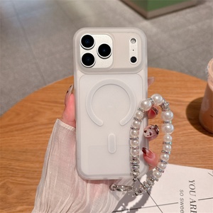 เคสโทรศัพท์มือถือแม่เหล็กแบบด้านโปร่งแสงคุณภาพสูง พร้อมฝาหลังสัมผัสนุ่ม สำหรับ iPhone 17 Pro Max พร้อมสายคล้อง - Product Image 6