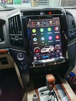 Autoradio Android DVD12.1 Inch Tesla Style Vertical Screen Player pour Toyota Land Cruiser 2008-2015 Head Unit Car DVD Player