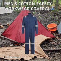 Combinaison de travail universelle en coton pour hommes, uniforme de travail imperméable personnalisable
