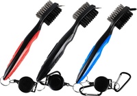 Brosse de nettoyage de golf portable de luxe de haute qualité pour clubs de golf - Accessoires de golf durables et légers