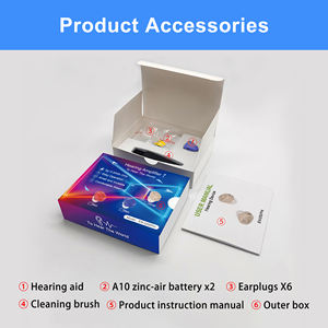 חיי סוללה ארוכים אוזן עזרה מיני לשמוע סיוע מגברים אוזניות אטמי אוזניים - Product Image 5