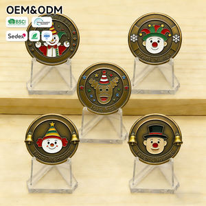 Moneda <span class=keywords><strong>de</strong></span> desafío personalizada redonda con diseño <span class=keywords><strong>de</strong></span> payaso, esmaltada brillante, temática <span class=keywords><strong>de</strong></span> el Día <span class=keywords><strong>de</strong></span> los Inocentes, <span class=keywords><strong>de</strong></span> metal, latón, cobre, bronce, esmalte, aleación <span class=keywords><strong>de</strong></span> zinc - Product Image 3