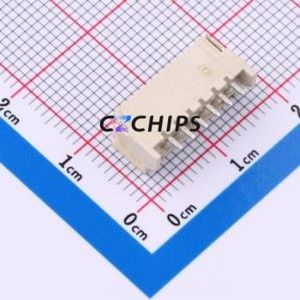 W2002120-6PW2431 Wire-to-Board Pin Header SMD,P=2mm,Horizontal Mount Connector 1x6P 2mm Horizontal Mount PH - Product Image 2