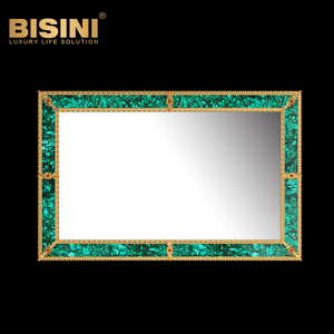 Espejo de Pared de Cobre Puro de Gran Tamaño, Espejo Clásico de Bronce para Colgar en la Pared, Ideal para Maquillaje de Actores - Product Image 2