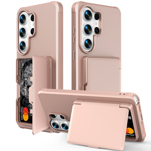 Funda Protectora para Teléfono con Ranura para Tarjetas y Espejo Integrado, Doble Capa, Resistente a Impactos, para Samsung Galaxy S26 Ultra - Product Image 6