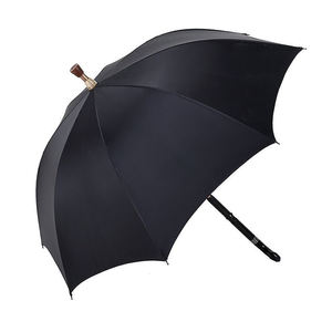 Béquille <span class=keywords><strong>canne</strong></span> bâton de marche vieil <span class=keywords><strong>homme</strong></span> <span class=keywords><strong>parapluie</strong></span> droit aîné lumière Durable noir métal cadre aluminium dérapage <span class=keywords><strong>parapluie</strong></span> droit - Product Image 6
