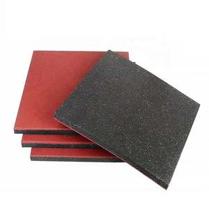 Carreaux de sol protecteurs en caoutchouc à emboîtement pour gymnase intérieur de 25mm - Product Image 2