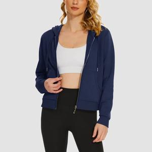 Sudaderas con capucha de manga larga para mujer, estilo casual, con diseño de bloques de color y técnica lavada, ¡las más vendidas! - Product Image 5