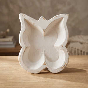 Best Selling High Quality Custom Natural Candle Wooden Bowl For Vintage Home Decoration And For Christmas Decorations Gifts OEM - Product Image 1