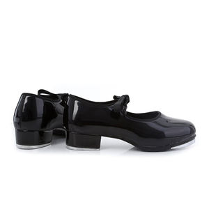 Scarpe da Tip Tap per Adulti, Tomaia in PU, Suola in Gomma, Fodera in Cotone, Suola Morbida, Comode Scarpe da Ballo Professionali per Esami e Spettacoli - Product Image 3