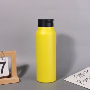 Bouteille d'eau sportive à double paroi isolée sous vide en acier inoxydable avec couvercle magnétique de 24 oz, tasse thermique pour la salle de sport et les voyages - Product Image 4