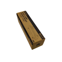 Boîte d'emballage en carton ondulé kraft brun pliable, carton pliant haute résistance pour accessoires industriels