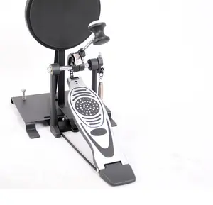 Pédale pour joystick avec pied en métal indépendant, coussin d'exercice pour tambour, simple étape