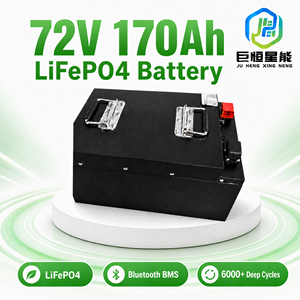 Batterie au lithium rechargeable prismatique LiFePO4 72V 12,24 kWh avec BMS intelligent, cycle profond, qualité A, pour chariots de golf - Product Image 2