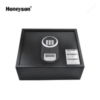 Coffre-fort électronique de luxe Honeyson pour hôtel, en acier inoxydable, format ordinateur portable 12 pouces