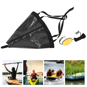Ensemble d'ancres flottantes portables de 24 pouces <span class=keywords><strong>pour</strong></span> yacht, bateau pneumatique, <span class=keywords><strong>kayak</strong></span>, bateau de pêche, noir - Product Image 6
