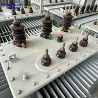 Transformateur industriel triphasé SinoShine de haute qualité, contrôles 400 kVA, transformateur de puissance immergé dans l'huile