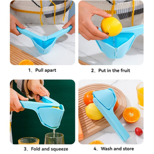 Công Suất Lớn Của Nhãn Hiệu Nhựa Tay Báo Chí Trái Cây Máy Ép Trái Cây Nhà Bếp Chanh Ép Lime Cam Đa-Mục Đích Rau - Product Image 3