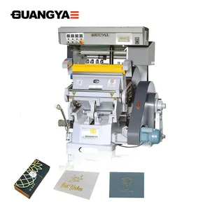 TYMC-750 Book Cover Manual Hot Foil Stamping Printing Embossing Machine