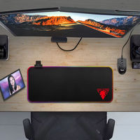 JEDEL OEM Vente en gros Tapis de souris de jeu RGB lumineux imperméable Taille 800*300*4mm Tapis de souris de jeu pour ordinateur de bureau