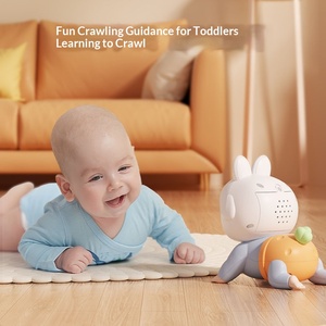 Jouet électrique pour bébé, <span class=keywords><strong>lapin</strong></span> en plastique, avec chansons <span class=keywords><strong>de</strong></span> berceuse, histoires et musique éducative pour nourrissons et tout-petits, pour l'éveil musical - Product Image 1