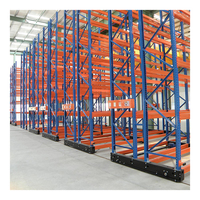 Étagères métalliques chinoises avec rails mobiles robustes système de stockage automatique d'entrepôt industriel rayonnage à palettes mobile
