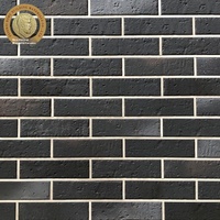 Villa moderne Mur extérieur Carreaux de porcelaine Résistance aux acides Porosité solide Angle fritté Briques Extérieur Rural