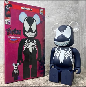 Figura de acción Bearbrick de 28 cm, 400%, de <span class=keywords><strong>ciencia</strong></span> ficción, para decoración de sala de estar, Bear Brick - Product Image 1