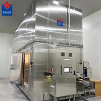 Equipo de Congelación en Espiral Industrial Autoapilable, Precio de Fábrica, Funcionamiento Continuo, Alta Eficiencia de Congelación para Pollo Congelado