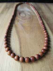 Handmade Wooden Necklaces Made Using Natural Wood <b>Beads</b> Designed For Daily Wear Casual Fashion And Traditional Style - Product Image 2