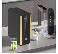 Système de filtre à eau à osmose inverse à 4 températures normales et chaudes 200GPD avec uv