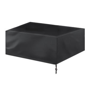 Housse de table de billard transfrontalière 7/8/9 pieds en tissu Oxford noir imperméable et anti-poussière pour protection de table de snooker et de billard - Product Image 1