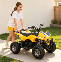 Mini Quad Tout-Terrain pour Enfants, Quad à Quatre Roues avec Pneus à Gros Profil