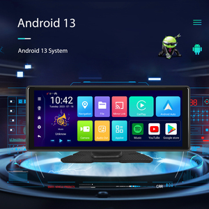 จอภาพติด<span class=keywords><strong>รถ</strong></span>ยนต์แบบพกพา A3470 ขนาด 10.26 นิ้ว 2.5d In-cell พร้อม GPS 1080P DVR รองรับการแบ่งหน้าจอ Airplay Mirror Link ระบบ Android 13 - Product Image 2