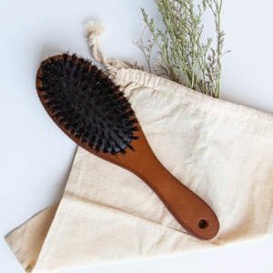 <span class=keywords><strong>Cepillo</strong></span> desenredante antiestático para cabello rizado, <span class=keywords><strong>cepillo</strong></span> de masaje para cuero cabelludo, <span class=keywords><strong>cepillo</strong></span> de <span class=keywords><strong>pelo</strong></span> de <span class=keywords><strong>cerdas</strong></span> de jabalí Natural de madera para cabello <span class=keywords><strong>fino</strong></span> - Product Image 1