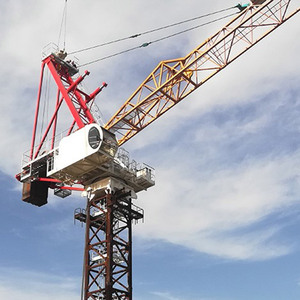 <span class=keywords><strong>Luffing</strong></span>-JIB cẩu tháp thủy lực mức độ Eml4015-5 max tải 5 tấn 55m xây dựng điện điều khiển động cơ <span class=keywords><strong>D160</strong></span> - Product Image 1