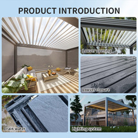 OEM Pare-soleil fixe/réglable persienne de toit persiennes de ventilation automatique persienne de pare-soleil en aluminium persienne de fenêtre de toit