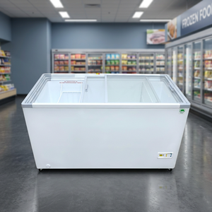 Congelador Horizontal Eléctrico Kimatsu CF GT 300 con Descongelación Automática, Ruedas Giratorias Resistentes, Fácil Colocación en Cualquier Habitación, Enfriamiento Potente para el Hogar - Product Image 2