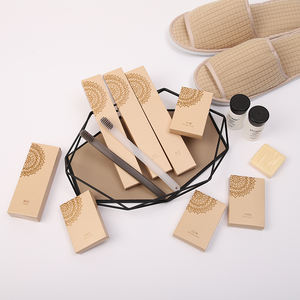 Лидер продаж, 5-звездочные принадлежности для ресторанов и отелей, роскошный набор для ванной комнаты, набор зубных паст - Product Image 1