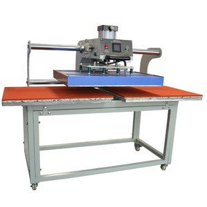 Calentador automático corriendo diapositiva superior neumática camiseta vinilo prensa logo pegatina máquina de prensa de calor para ropa de yoga - Product Image 6