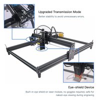 Machine de gravure laser à diode haute puissance 40W 4060 avec sortie 10W, prise en charge AI/LAS, protection oculaire pour acrylique DIY