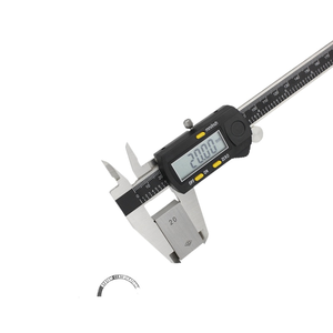 Calibrador Digital Profesional Vernier Asimeto con Indicación GO/NG, Pulgadas/Métrico, IP67 Impermeable, Carga Magnética - Product Image 1